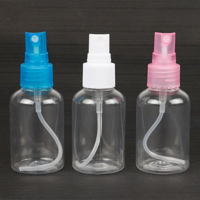 60 ml odporna na przeciekanie plastikowa butelka z rozpylaczem do produktów do pielęgnacji skóry