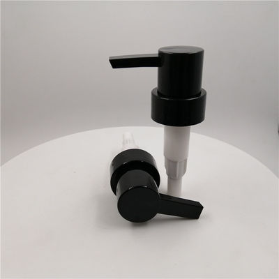 Bezpieczny materiał 33/410 mm Airless Lotion Pump, czarna pompa dozująca 2,0 ml / T