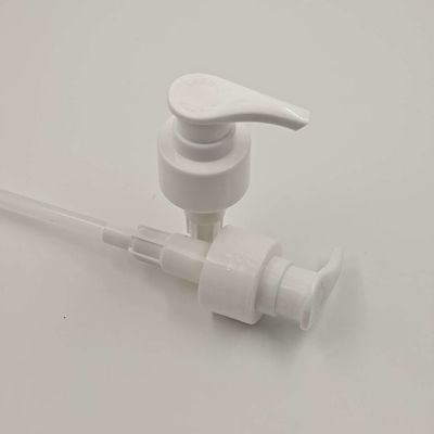Czarno-biała śruba z tworzywa sztucznego 28 / 410mm Pompa do butelek z balsamem 2cc Dozowanie