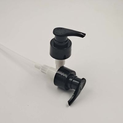 Czarno-biała śruba z tworzywa sztucznego 28 / 410mm Pompa do butelek z balsamem 2cc Dozowanie