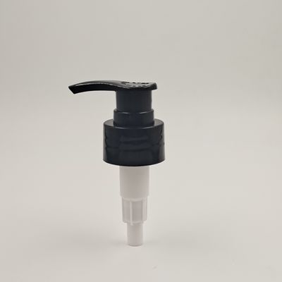 Czarno-biała śruba z tworzywa sztucznego 28 / 410mm Pompa do butelek z balsamem 2cc Dozowanie