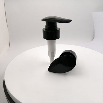 Gładkie zamknięcie 33 mm dozownik mydła 3,5 cm3 Czarna pompa do butelki szamponu