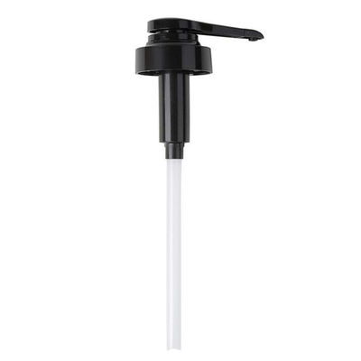 Czarne, niekapiące pompy z galonem z tworzywa sztucznego o średnicy 38 mm, pompa do syropu 750 ml Do użytku w kuchni