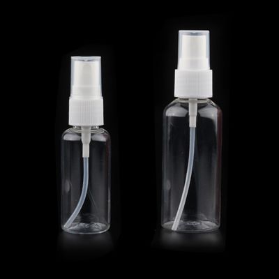 60 ml odporna na przeciekanie plastikowa butelka z rozpylaczem do produktów do pielęgnacji skóry