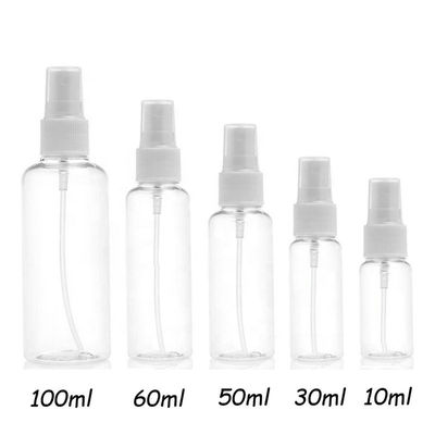 Indywidualne kolorowe plastikowe butelki z rozpylaczem z pompką 10 ml 30 ml 50 ml 60 ml 100 ml