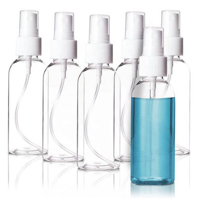 Indywidualne kolorowe plastikowe butelki z rozpylaczem z pompką 10 ml 30 ml 50 ml 60 ml 100 ml