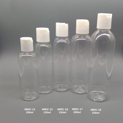 30 ml 60 ml 100 ml plastikowych butelek Flip Top, plastikowa butelka PET do produktów do pielęgnacji skóry