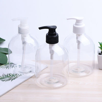SGS 500 ml przezroczyste plastikowe butelki z pompką
