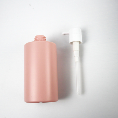 500ml butelka kosmetyczna HDPE do mycia rąk Butelka mleka do ciała puste plastikowe butelki na szampon i odżywkę